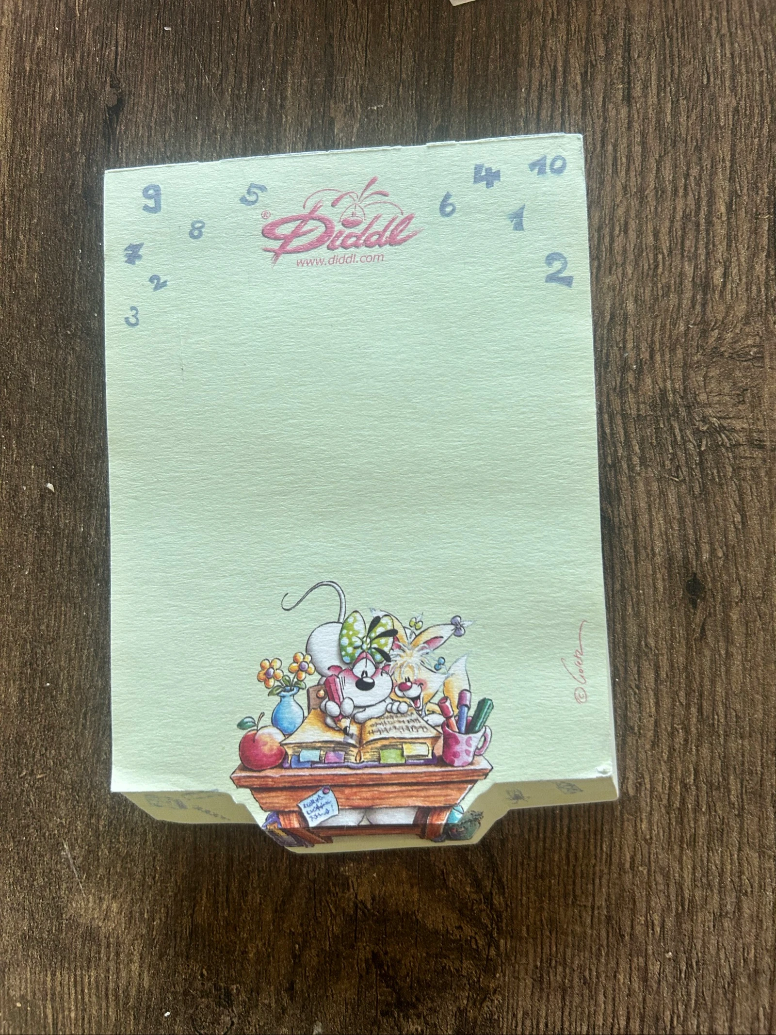 Diddl relief blok